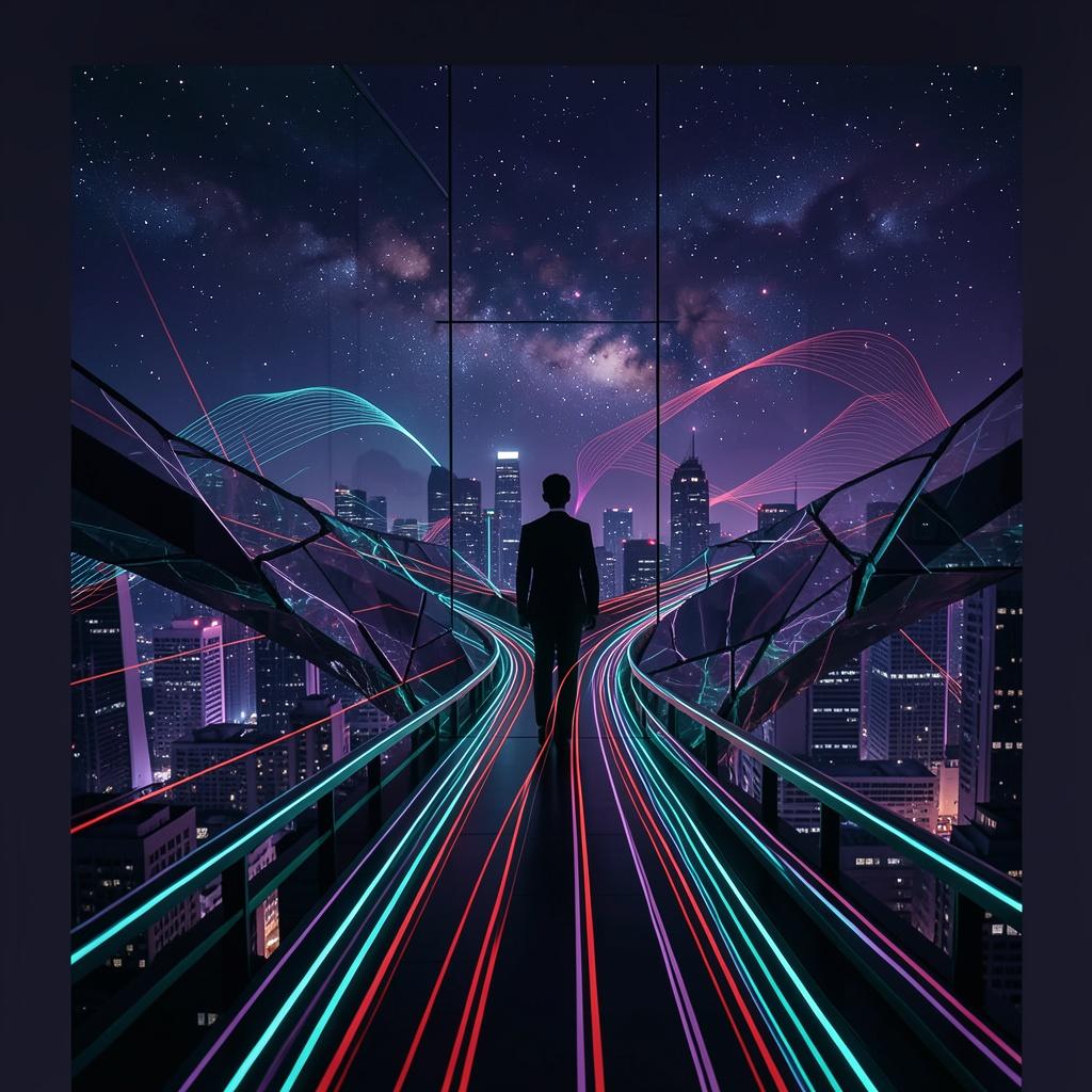 Break the line artwork