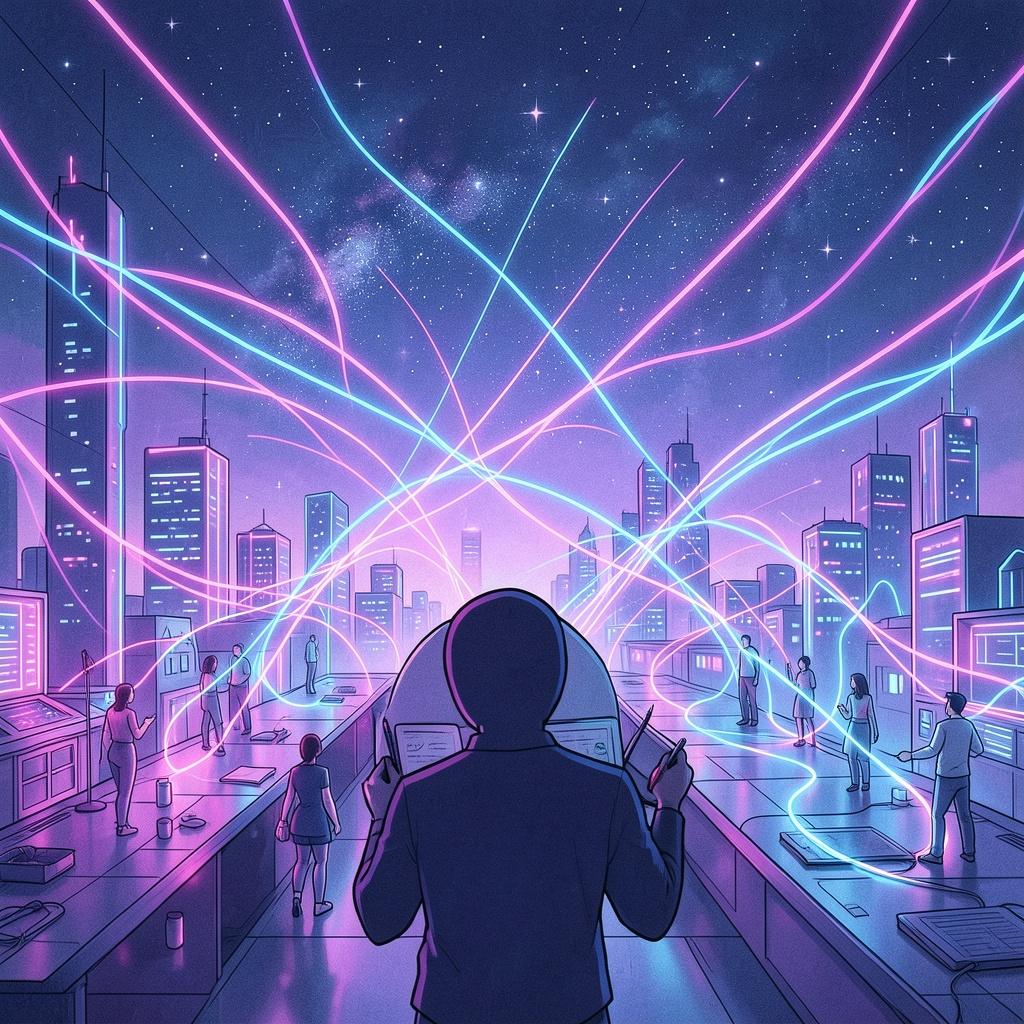 「未来図（フューチャーパターン）」  （星見アオイ／ソウルフューチャー） artwork