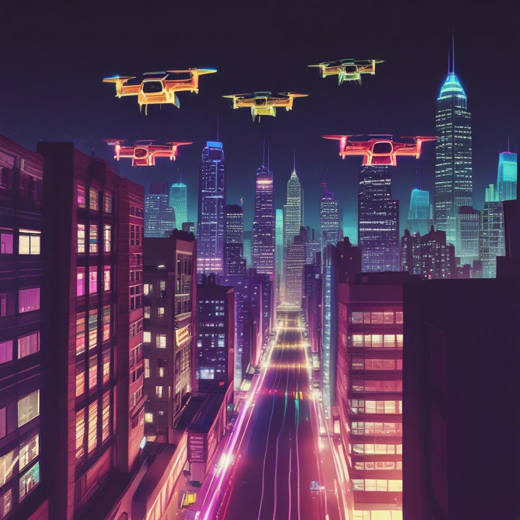 Ocharī lights up the night,   artwork