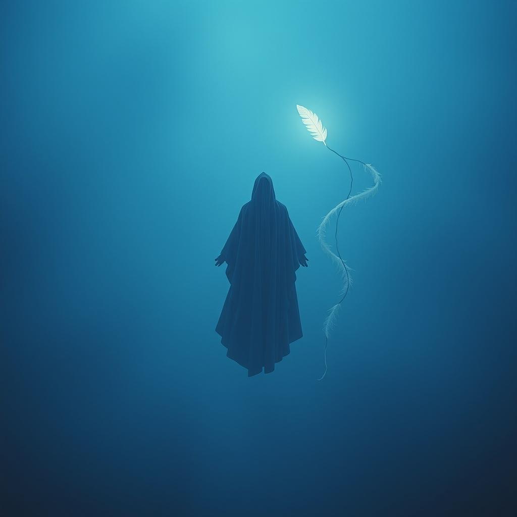 4-Time Dissolved in Deep Blue Light | Derin Mavi Işıkta Eriyen Zaman | 時間融於深藍之光 artwork