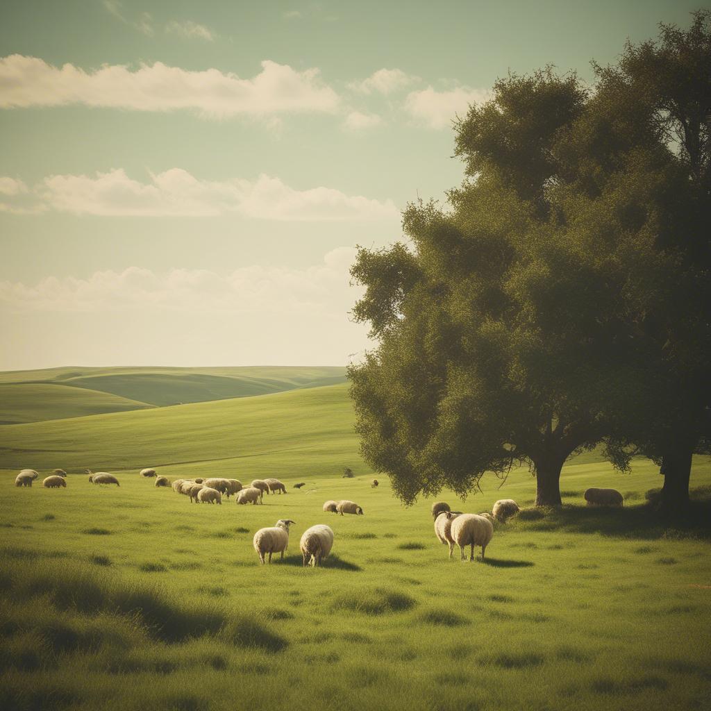 The Lord is my Shepherd (Psalm 23) artwork