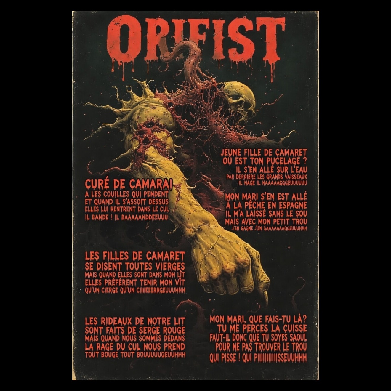 Les jeunes files de Camaret/Le Curé de Camaret (Orifist cover) 😂😂🔞🔞 artwork