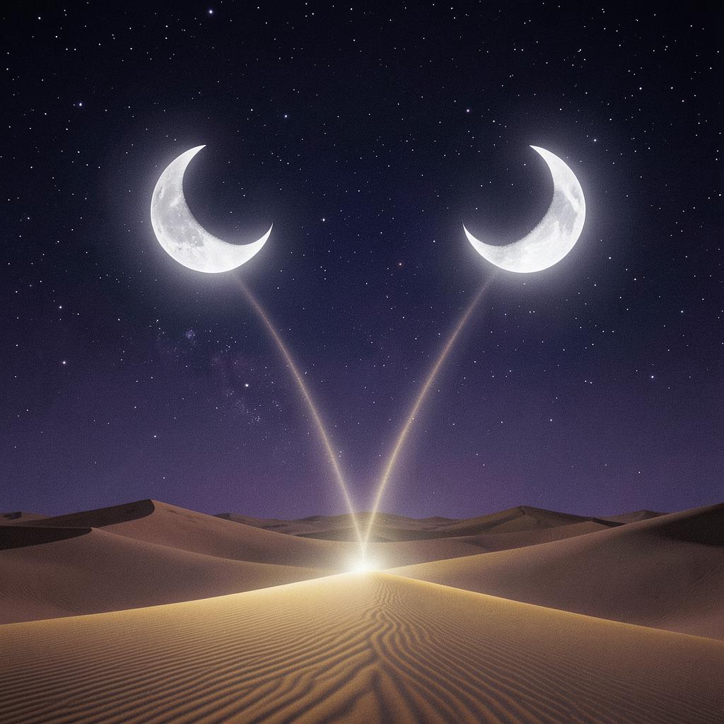 BETWEEN TWO MOONS artwork