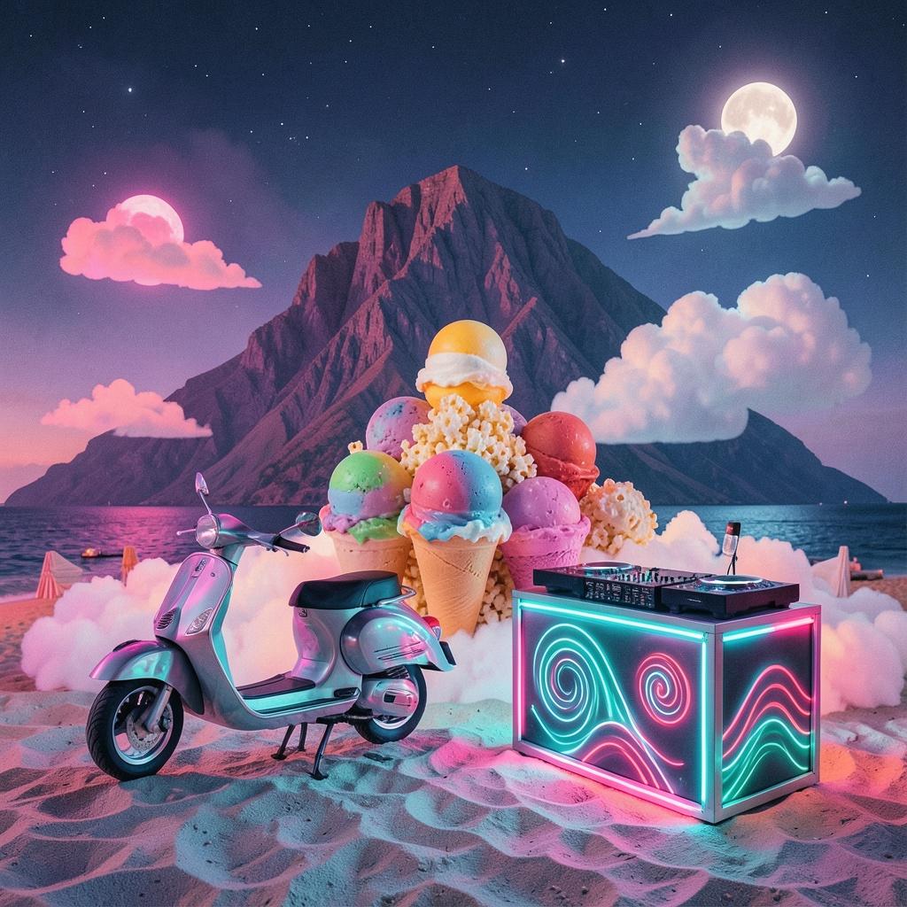 Vincent på Kreta remix artwork