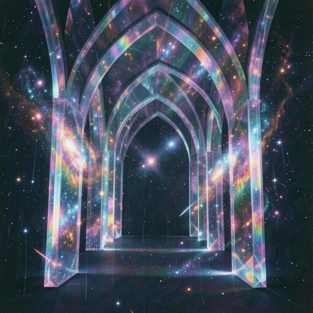 Galactic echoes Version 2 artwork
