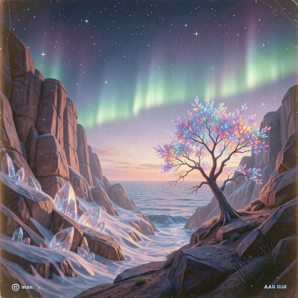수정빛 계곡 artwork