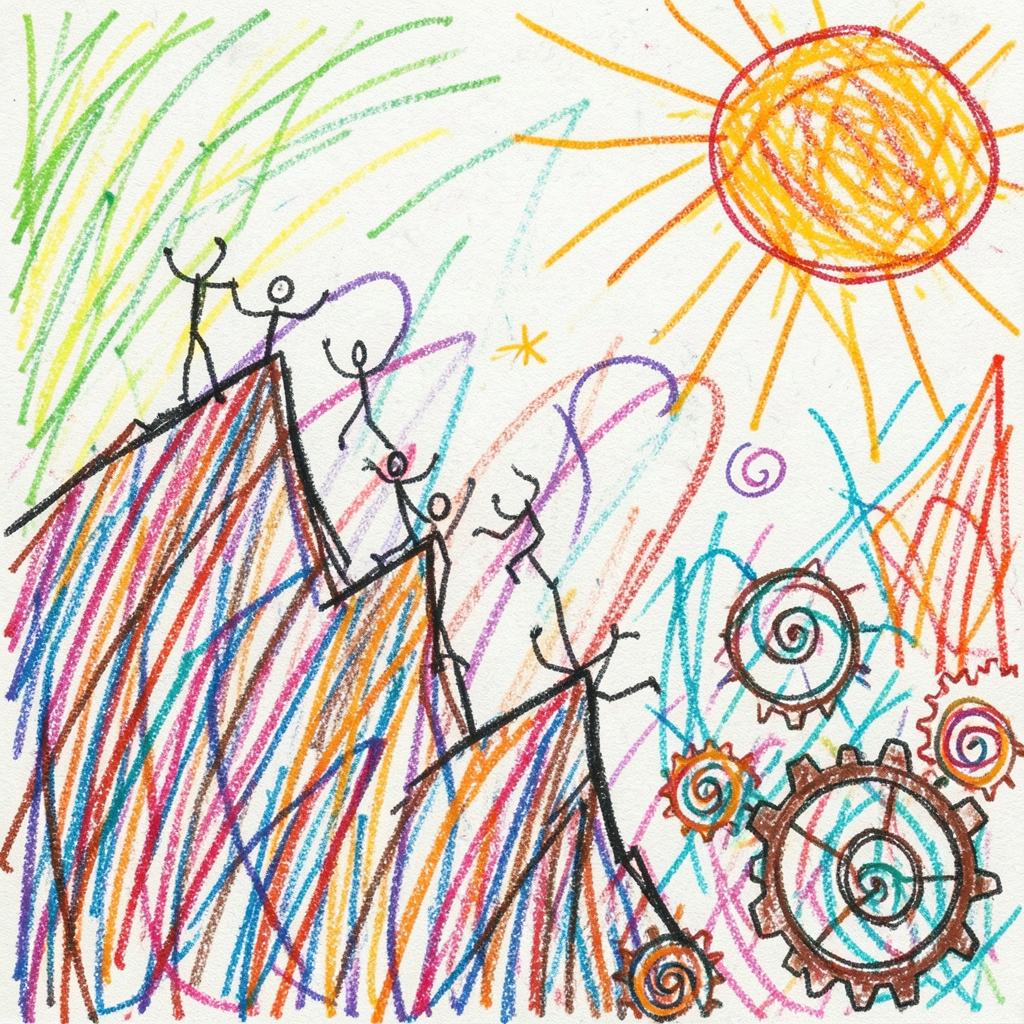 Climbing a Descent artwork