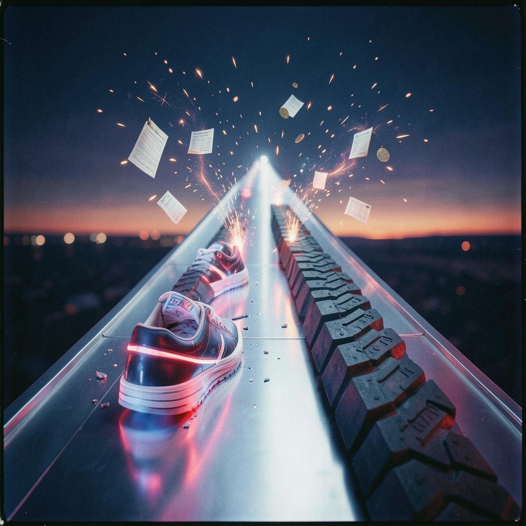 Michelin Treads (In Flight) artwork