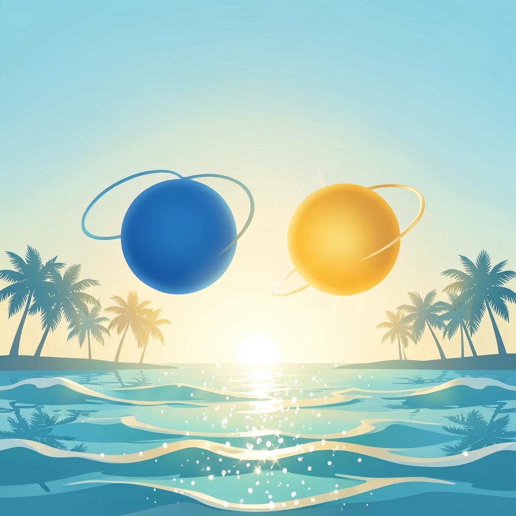 blue Neptune. artwork