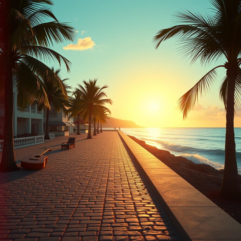 Malecón Morning artwork