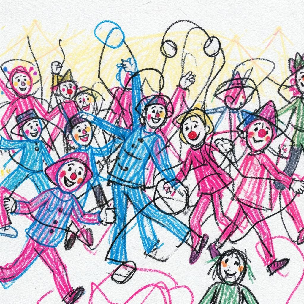 Parade of Clowns artwork