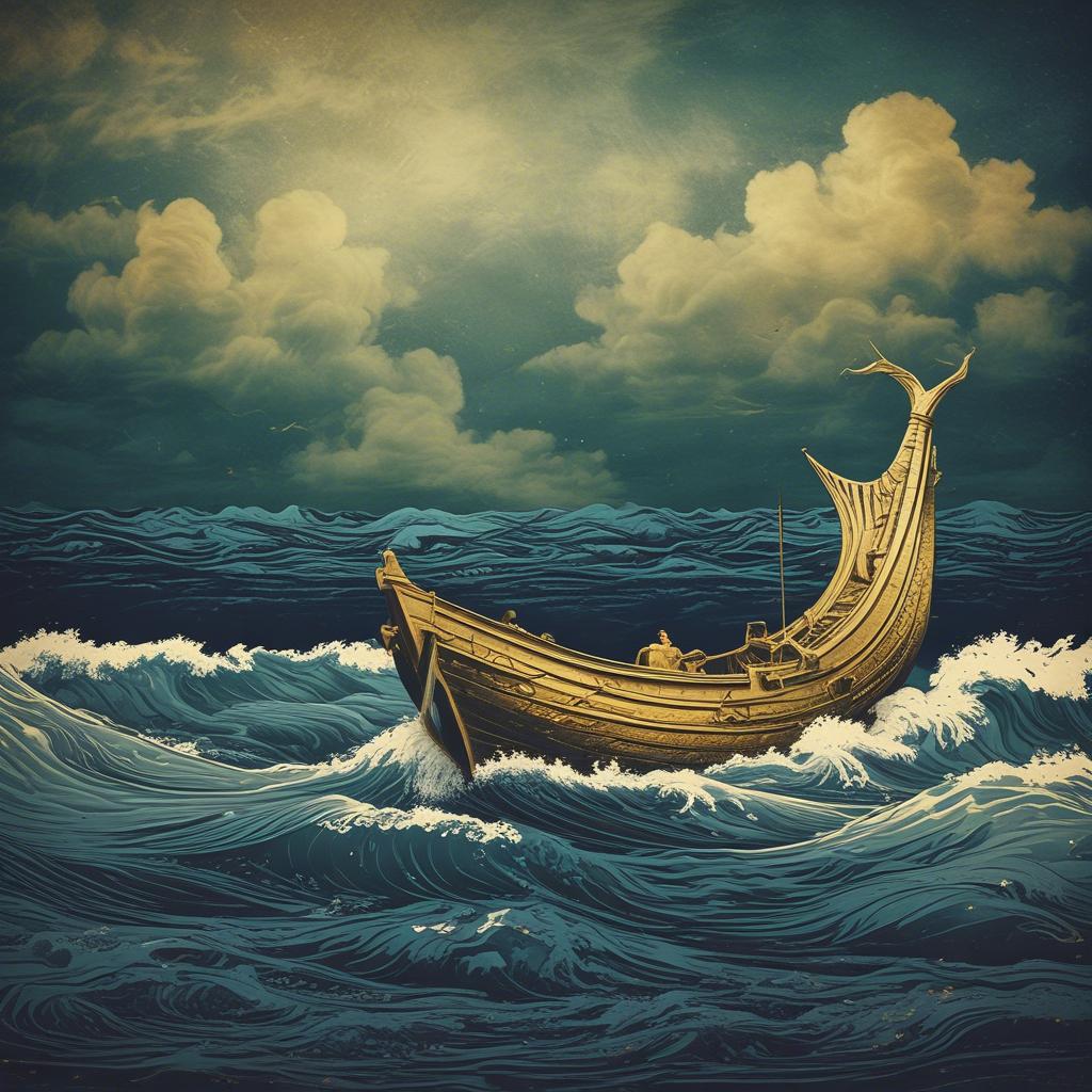 The sea fight artwork