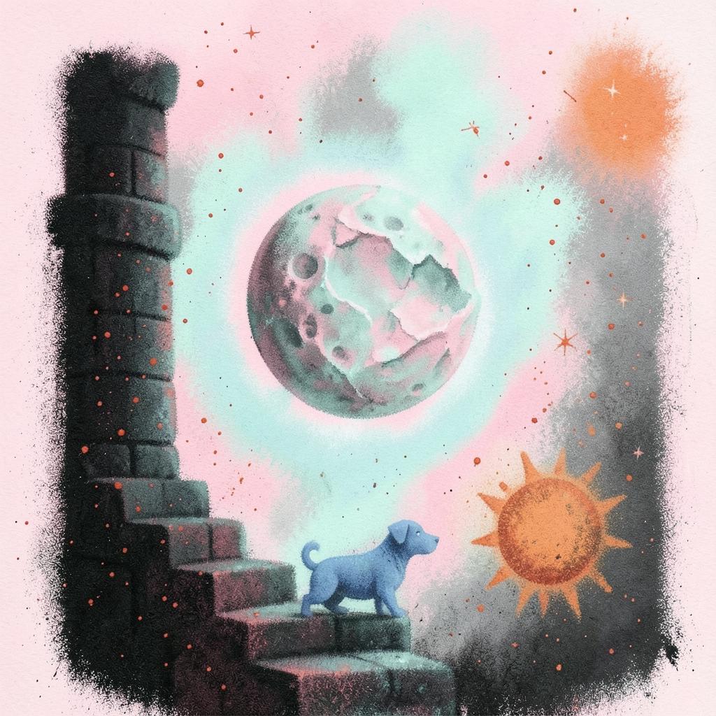 Paper Moon In The Chimney artwork
