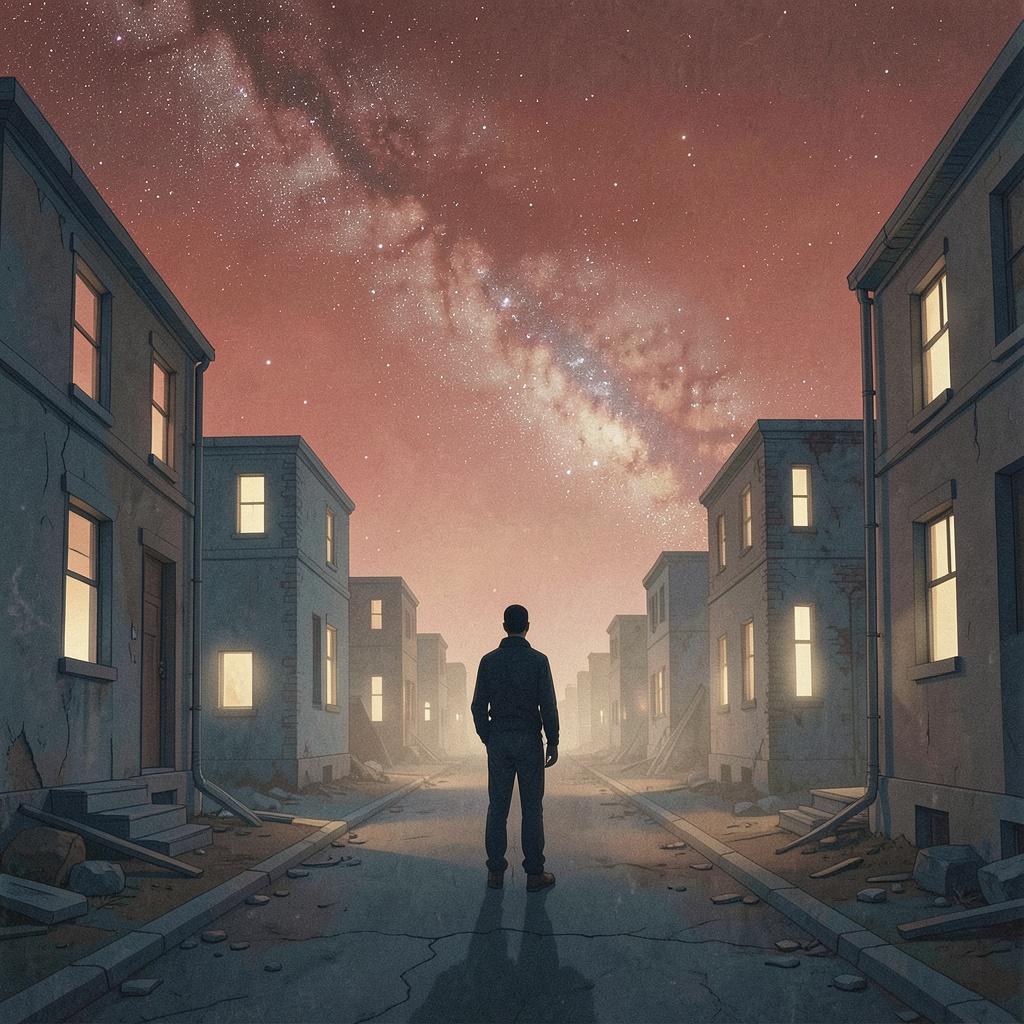Sadness of the Last Human on Earth artwork