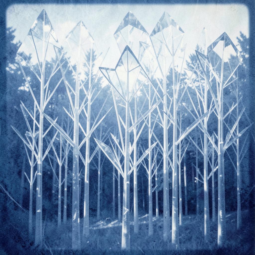 Стеклянный лес. +1 artwork