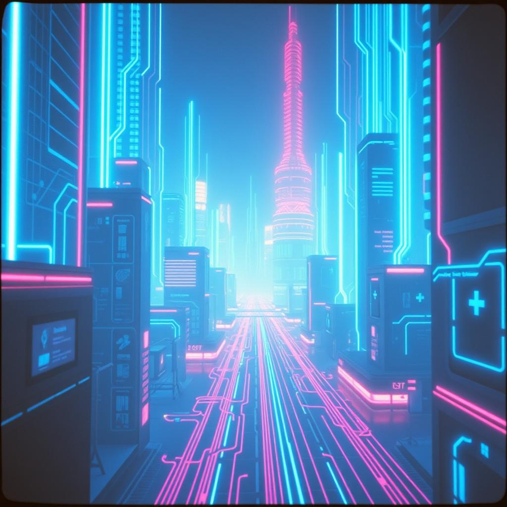 Neon Pulse Machine
