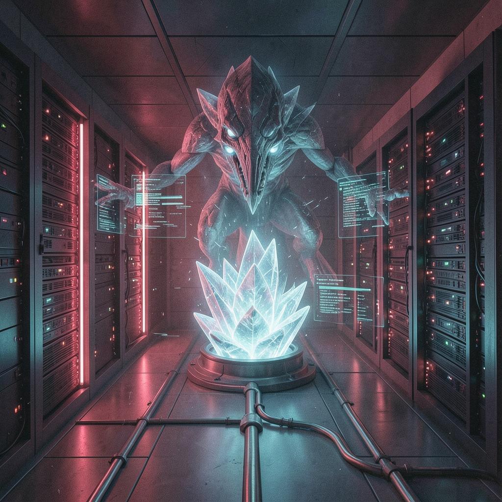Black ice artwork