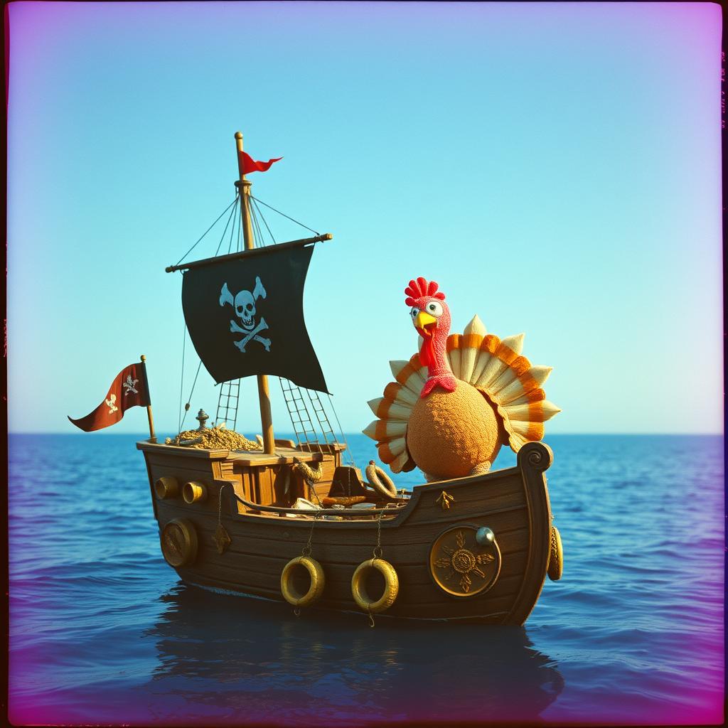 Image for Turkey Tom walks the plank