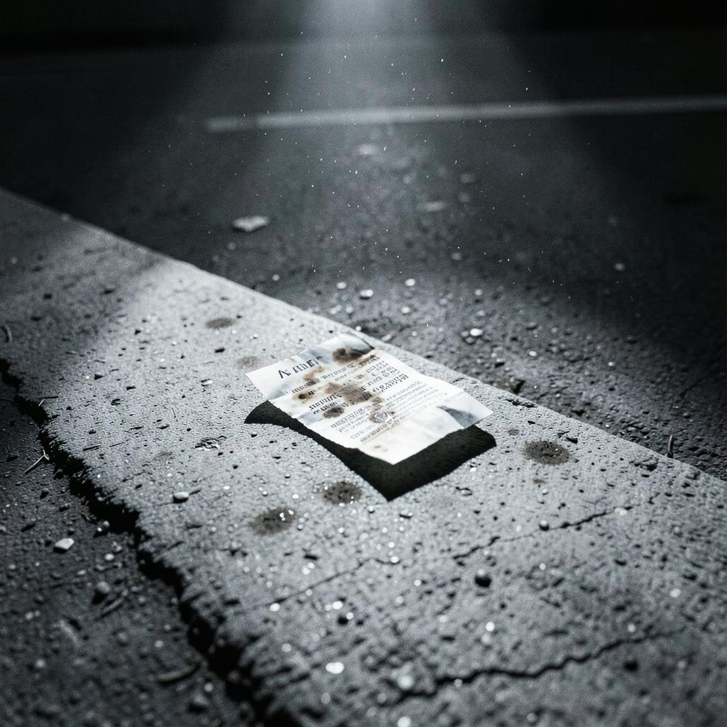 Parking Lot Receipt artwork
