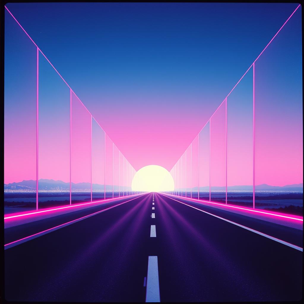 Cool Retro 80s artwork