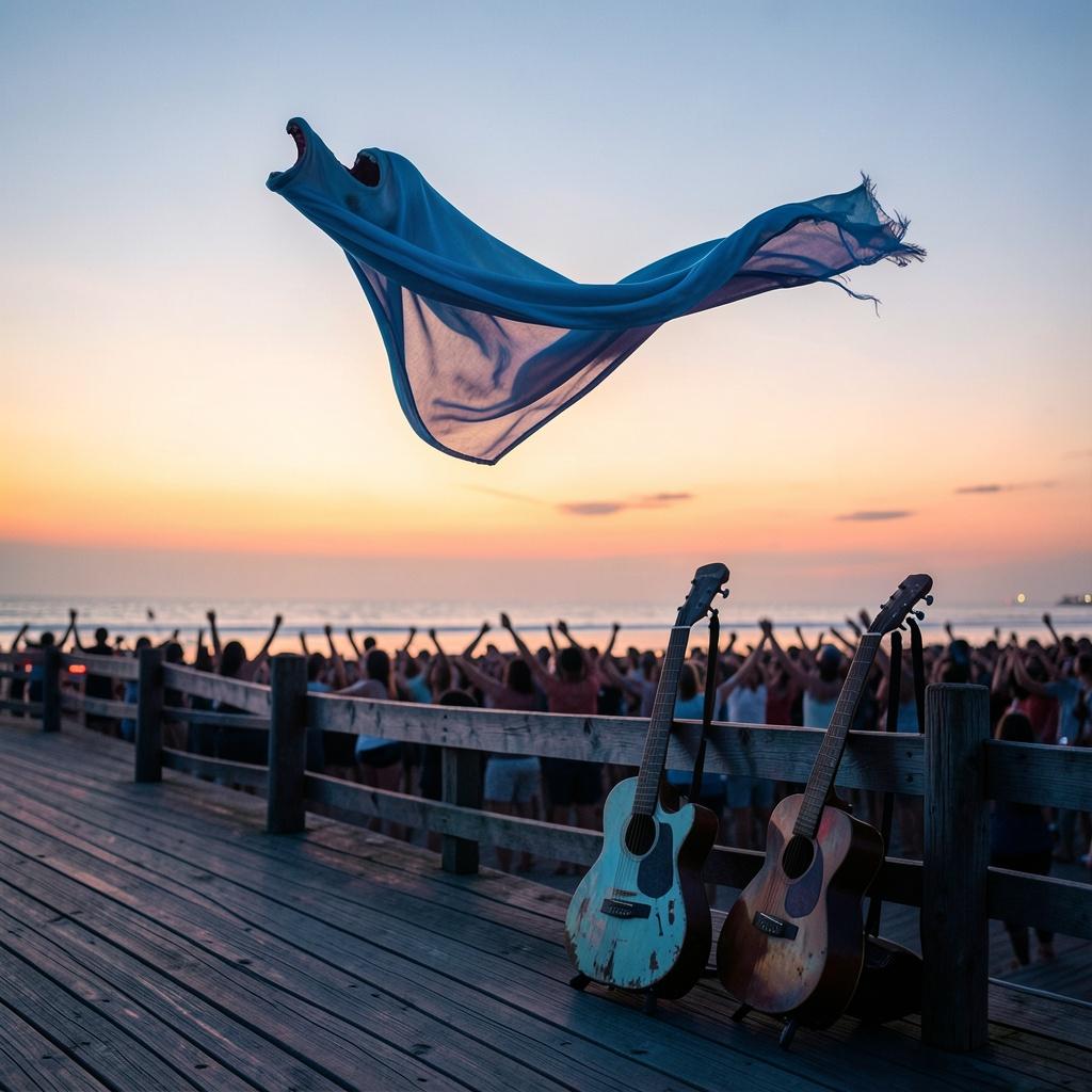 Caught In The Summer Wind artwork