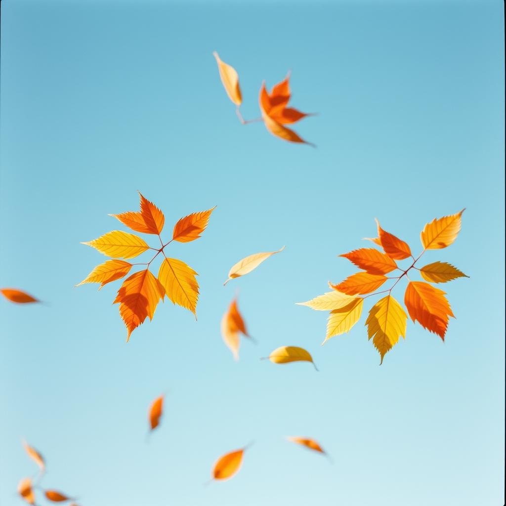 Autumn sky artwork