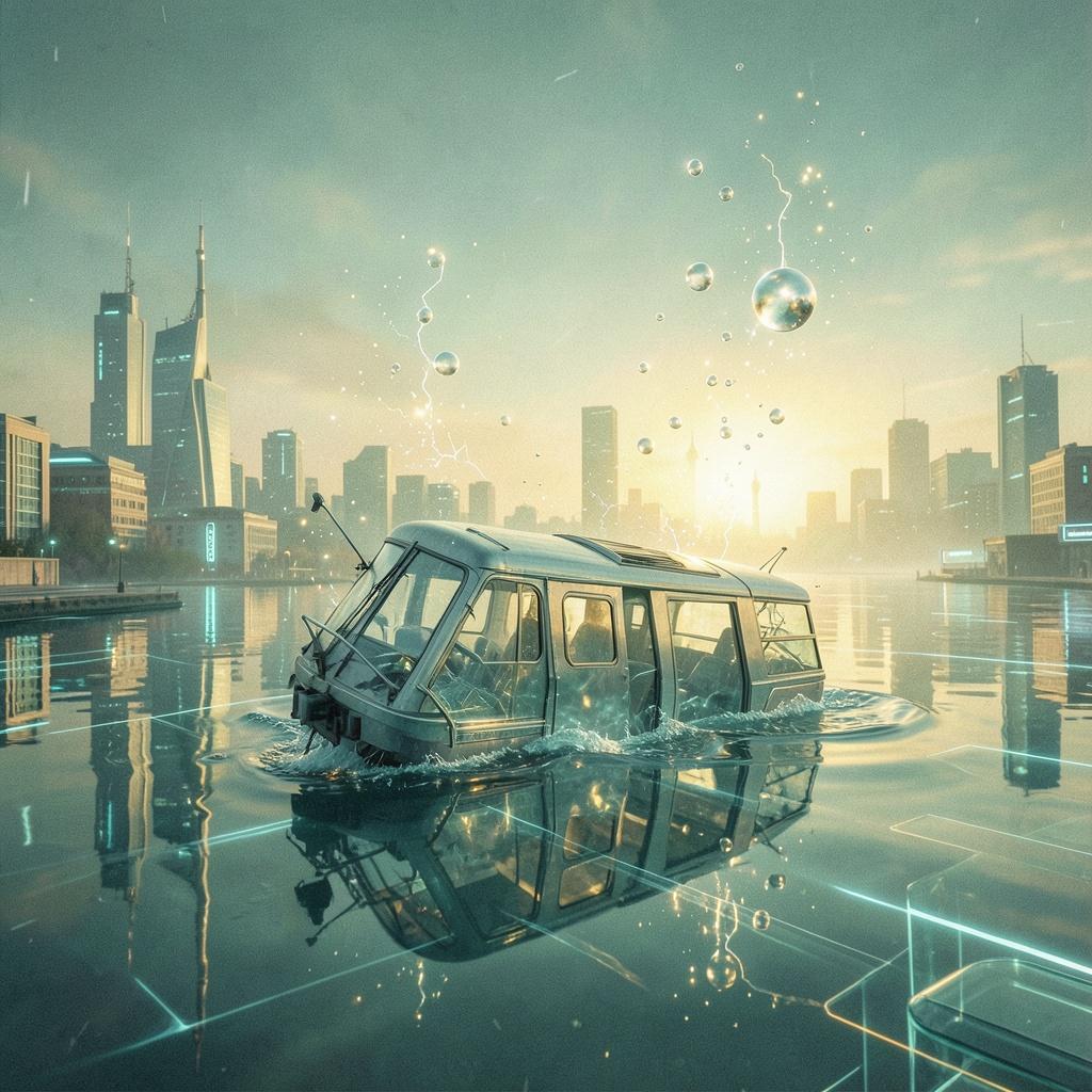 Submerged artwork
