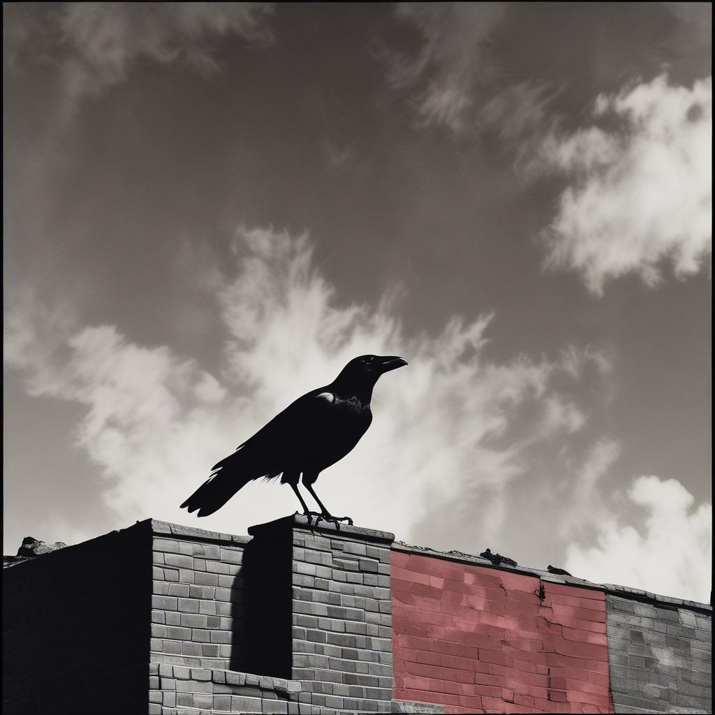 The crow takes flight 1 artwork