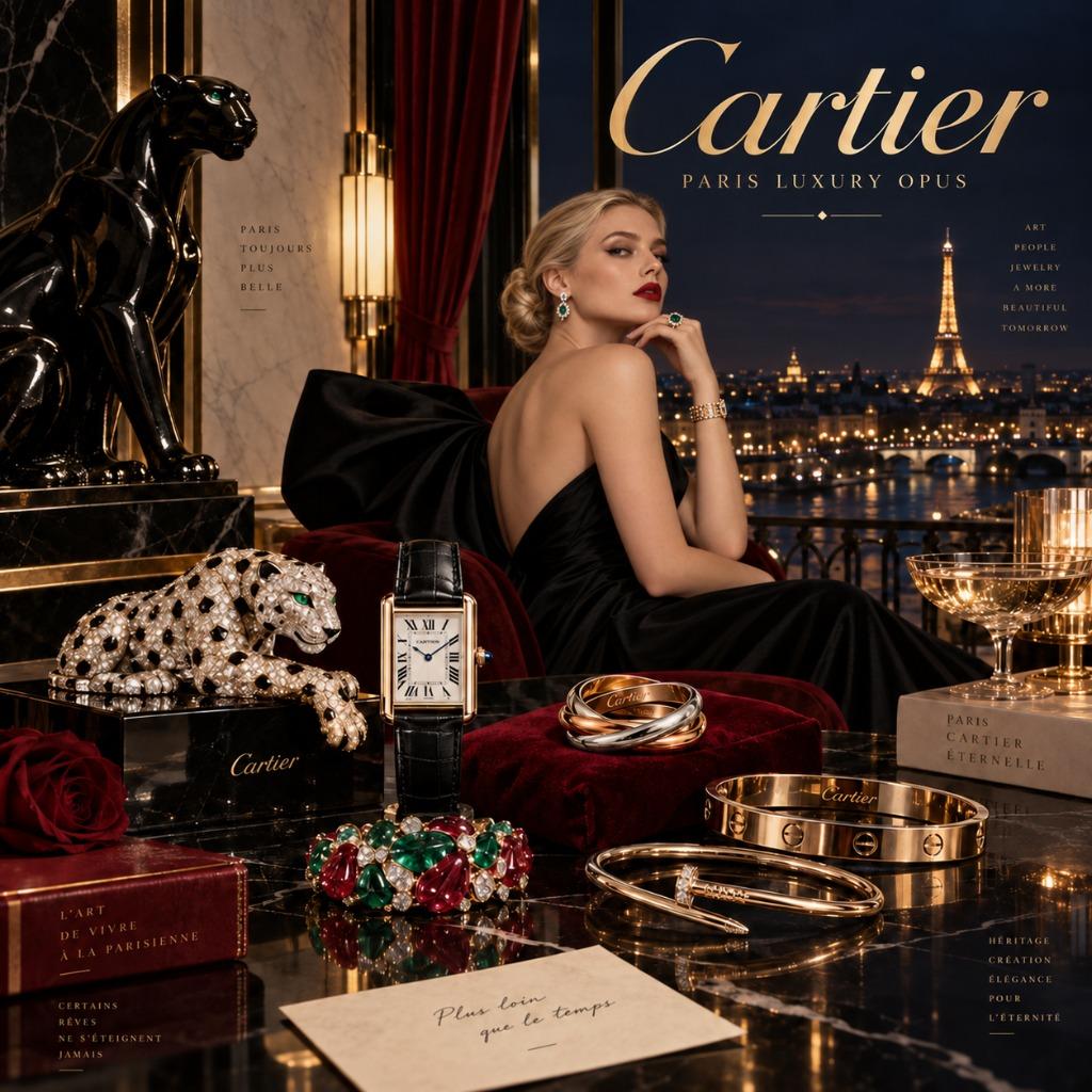 English Version of the Album "Cartier"