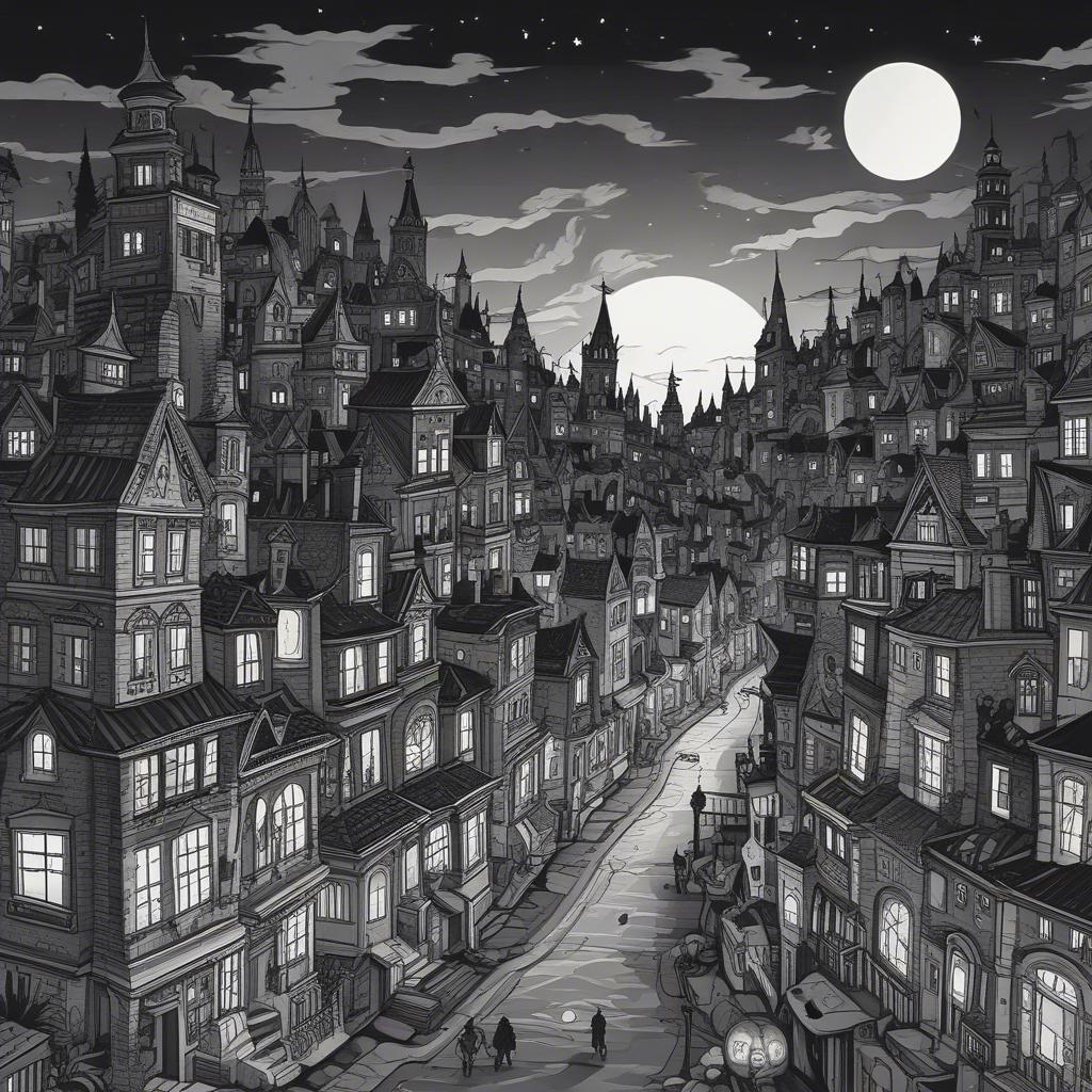 Nightmares in a New Town artwork