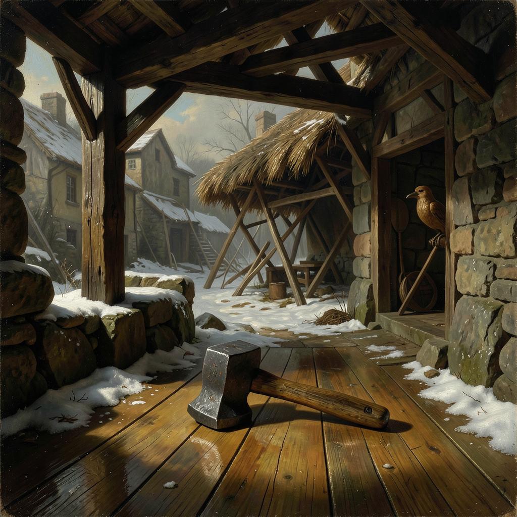 Where the Hammers Sound — Ember of Midgard — Nordic Folk Rock artwork