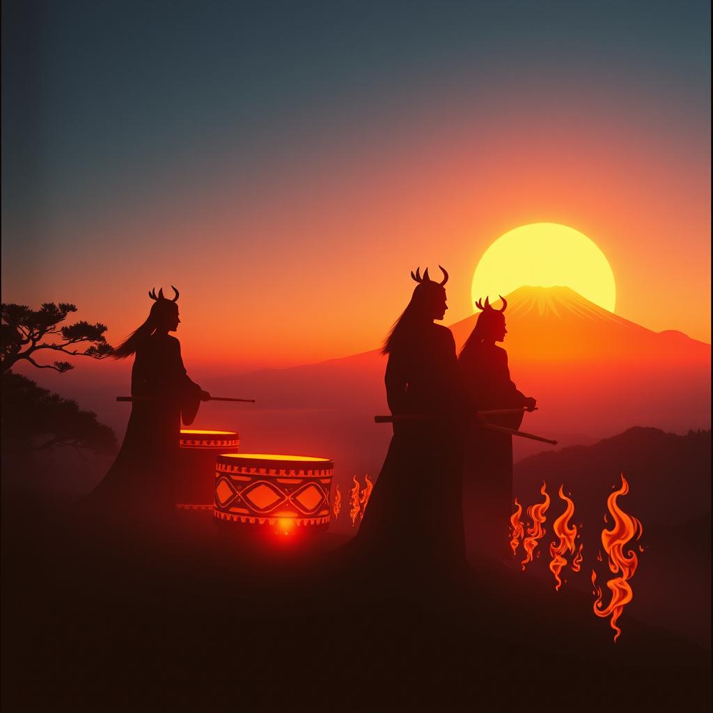 🔥🗾 忍・空行母・戦隊 — 炎舞之歌 🗾🔥 artwork