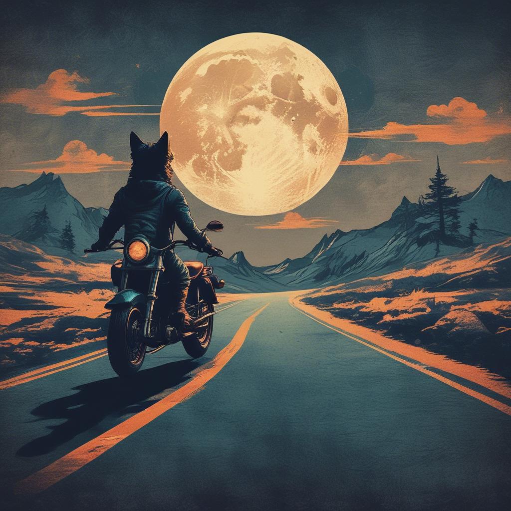 ****Ο Λύκος της σέλας artwork