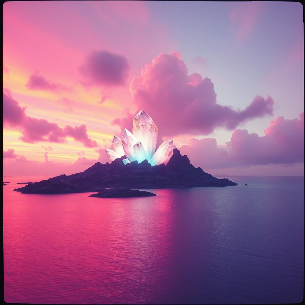 little island (I+AI Cover) - soft funk mix artwork