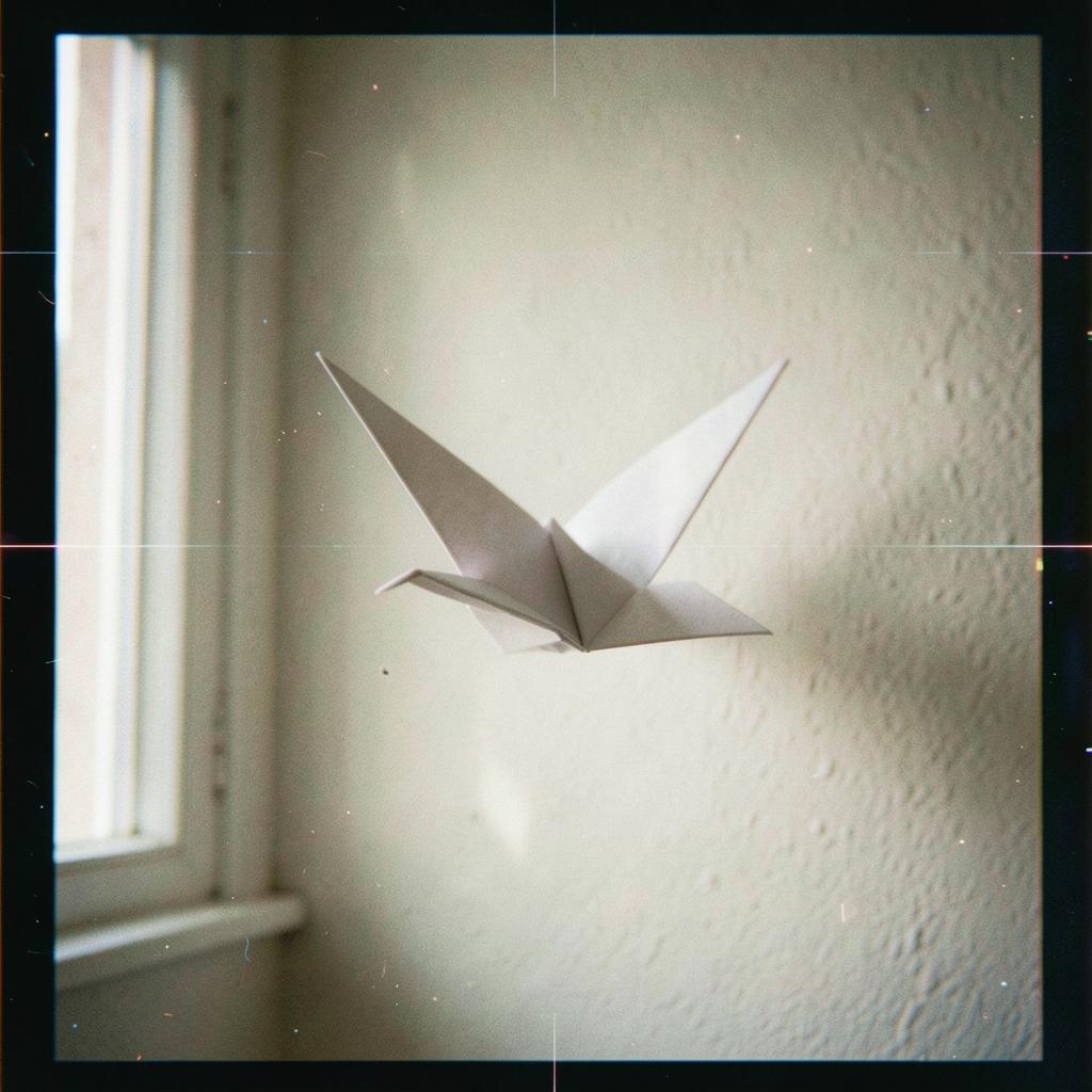 Paper Crane Drift artwork