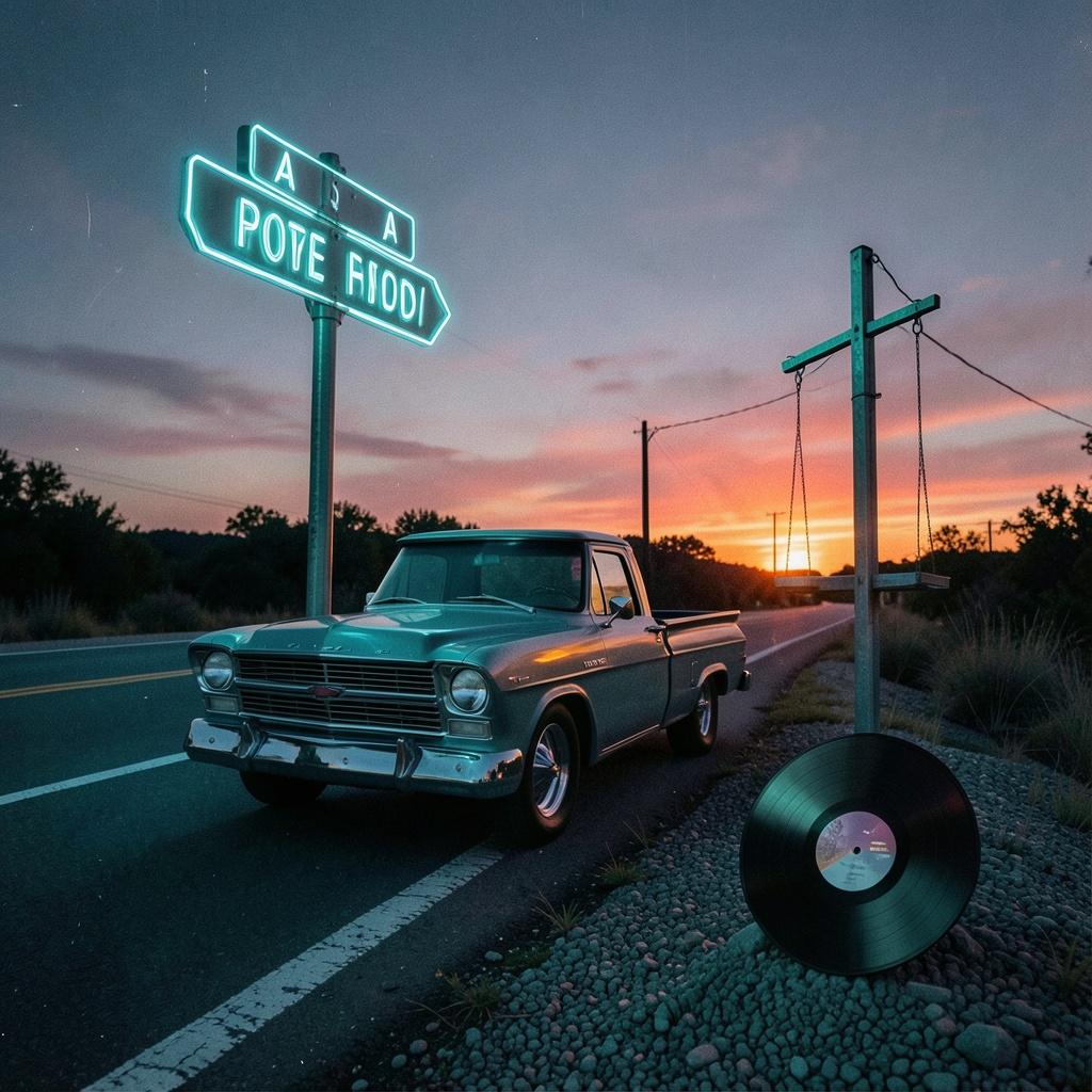 Back Road Meets Black Top artwork