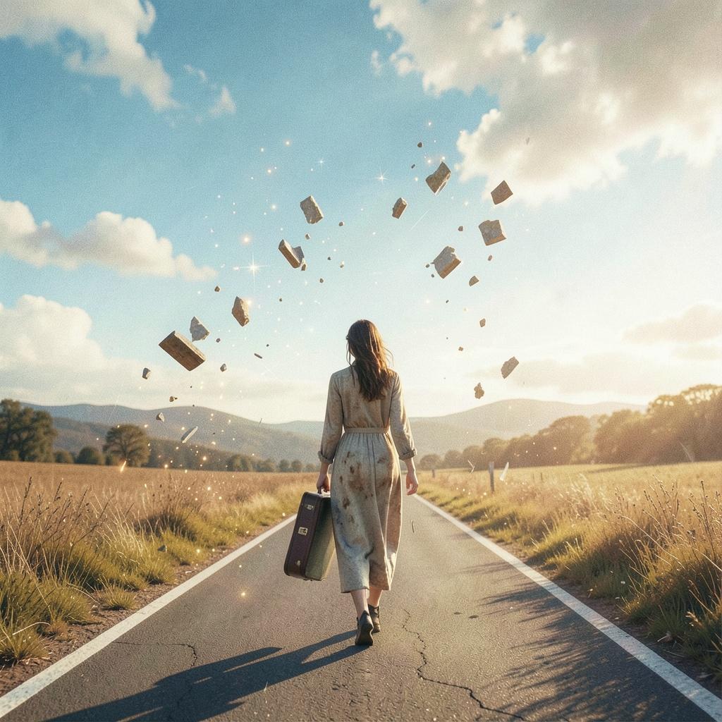 Blue Skies Fill Her Eyes artwork