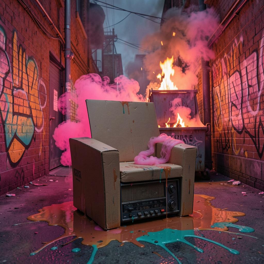 Dumpster Fire artwork