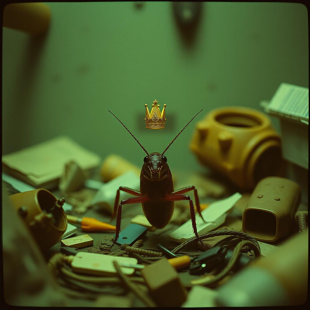 Cállate, cucaracha artwork