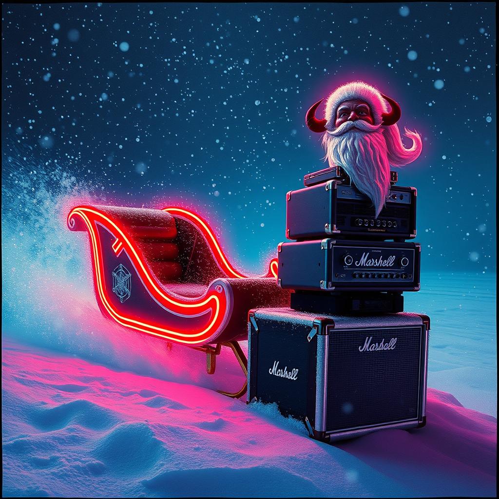 RockiN a PhonkiN Christmas artwork