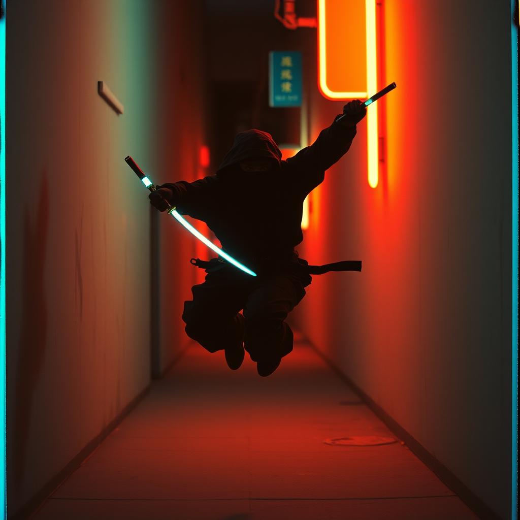 Gringo Ninja Nunchuck Legend artwork