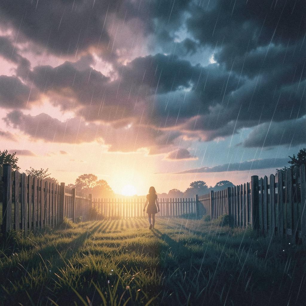 Backyard Before the Rain artwork