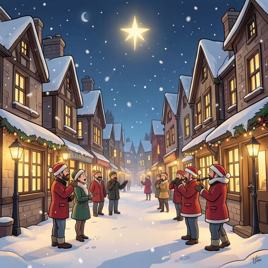 THE MAGIC OF CHRISTMAS EVE artwork