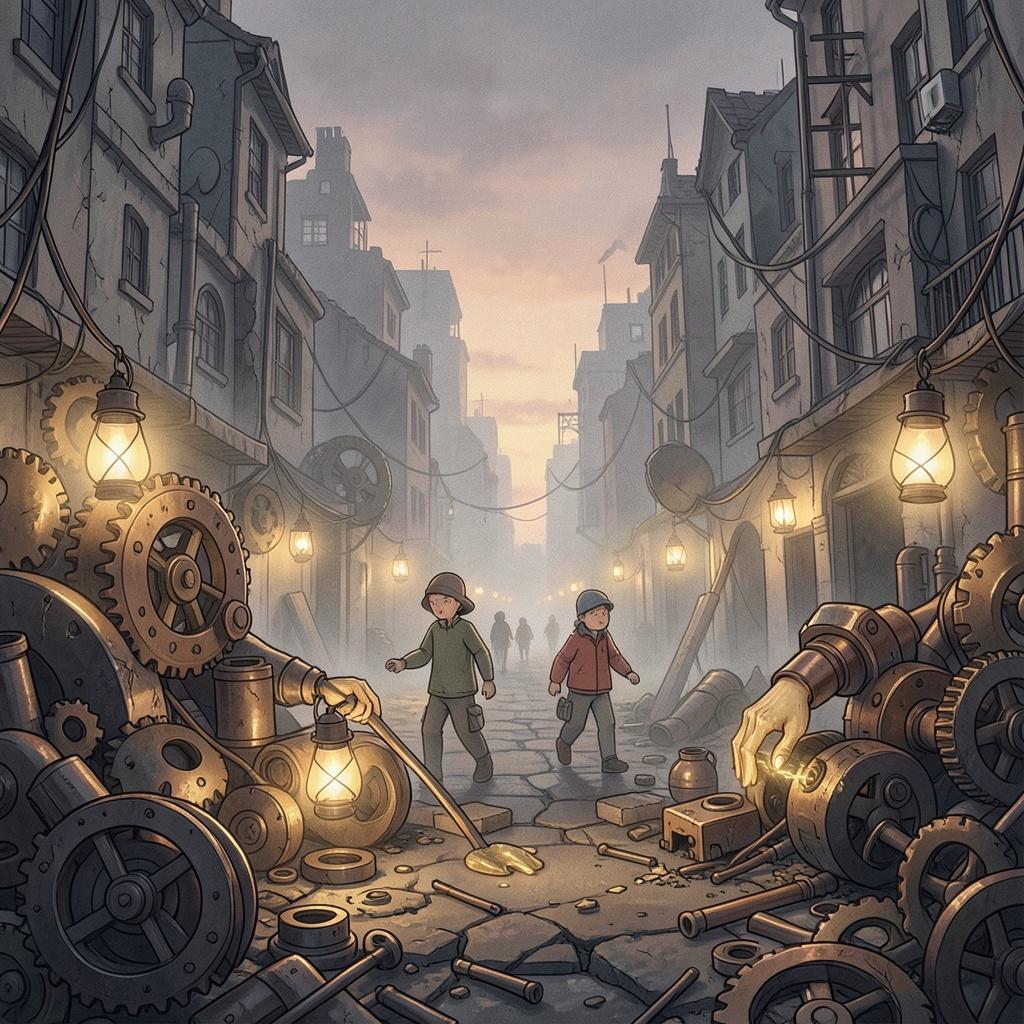 Golden Hands artwork