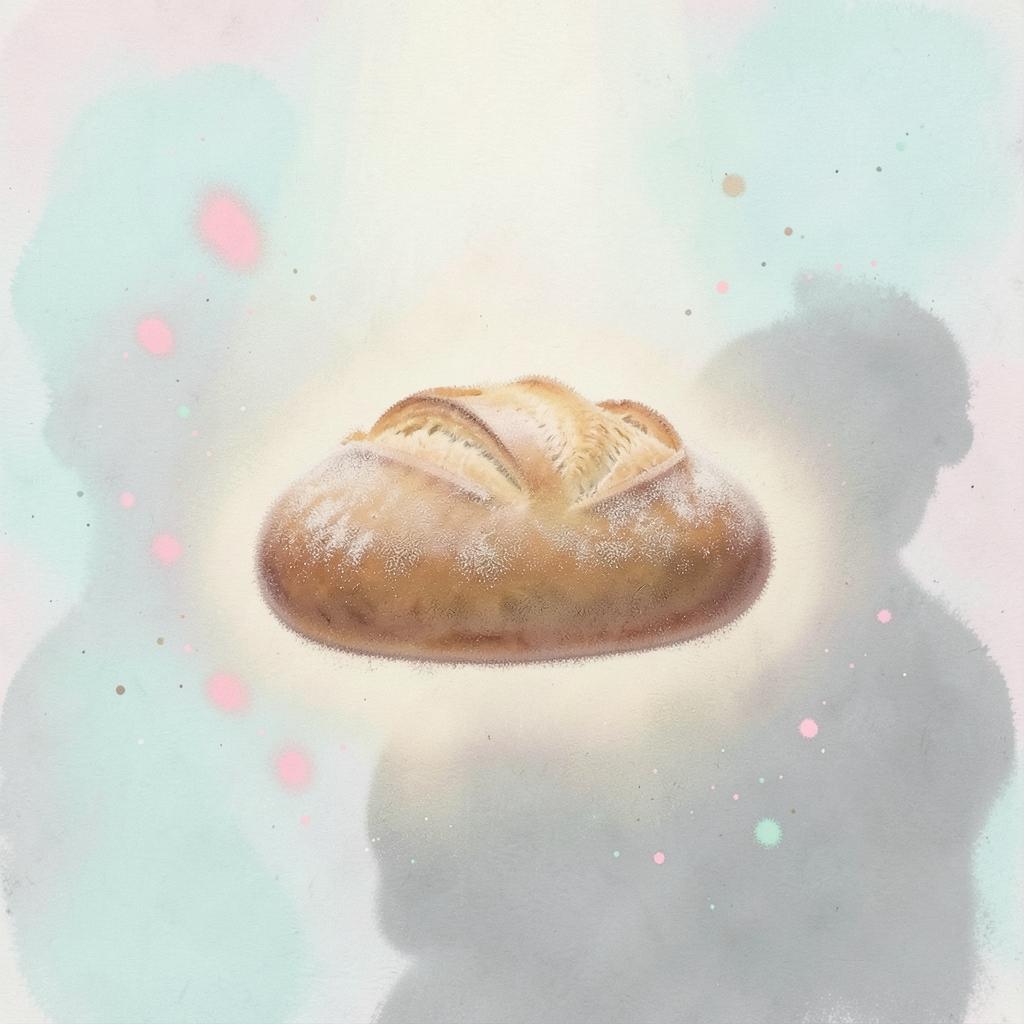 Doamne, fii pâinea mea artwork