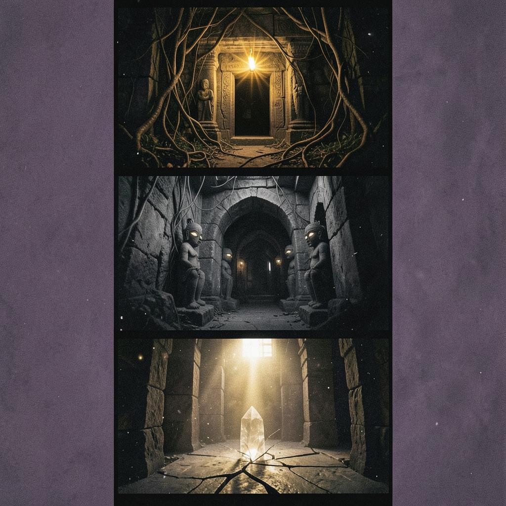 The temple curse artwork