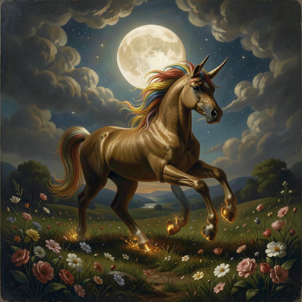 Kalysté et sa Licorne enchantée (Version Bonne Nuit) artwork
