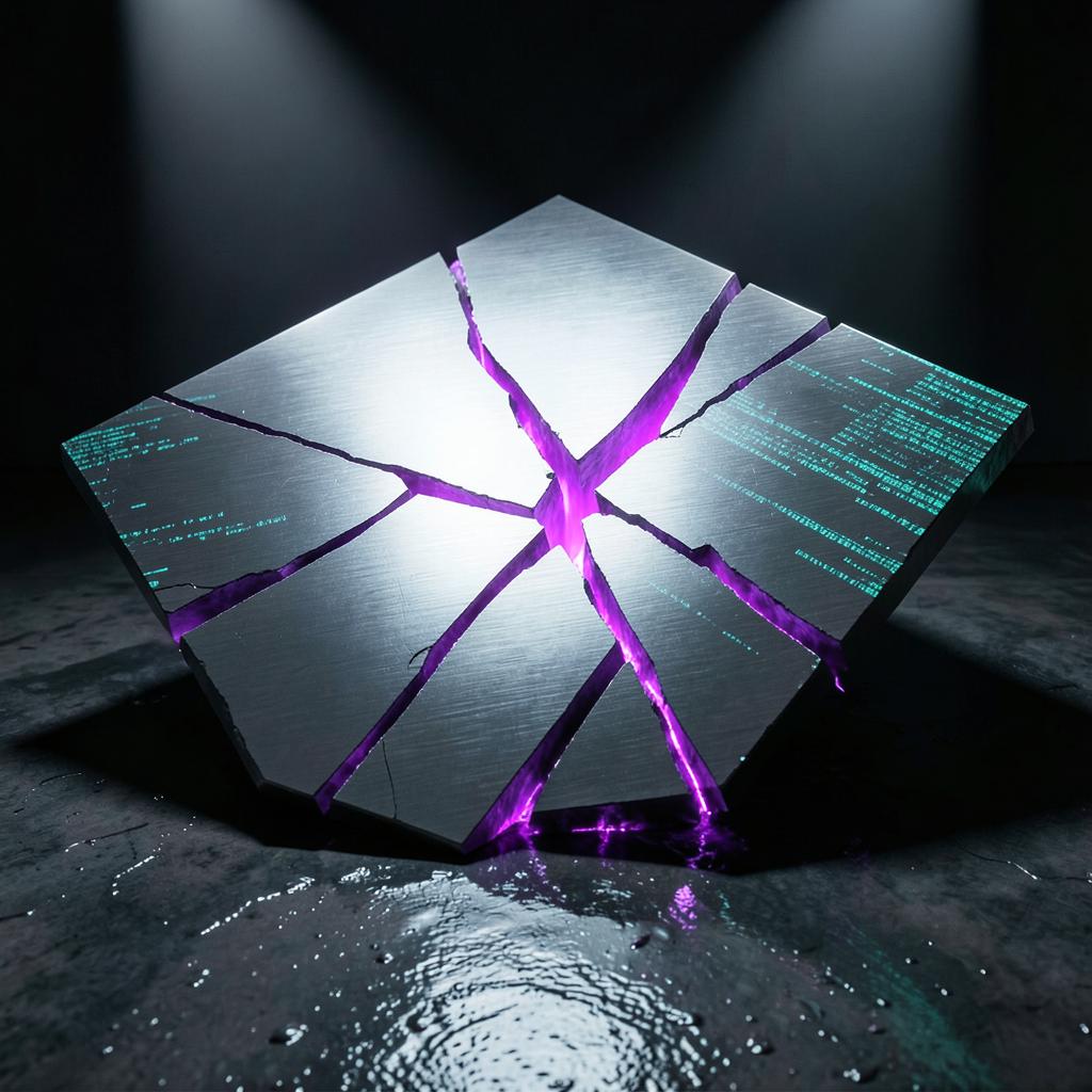 Glitch Chrome Riot artwork