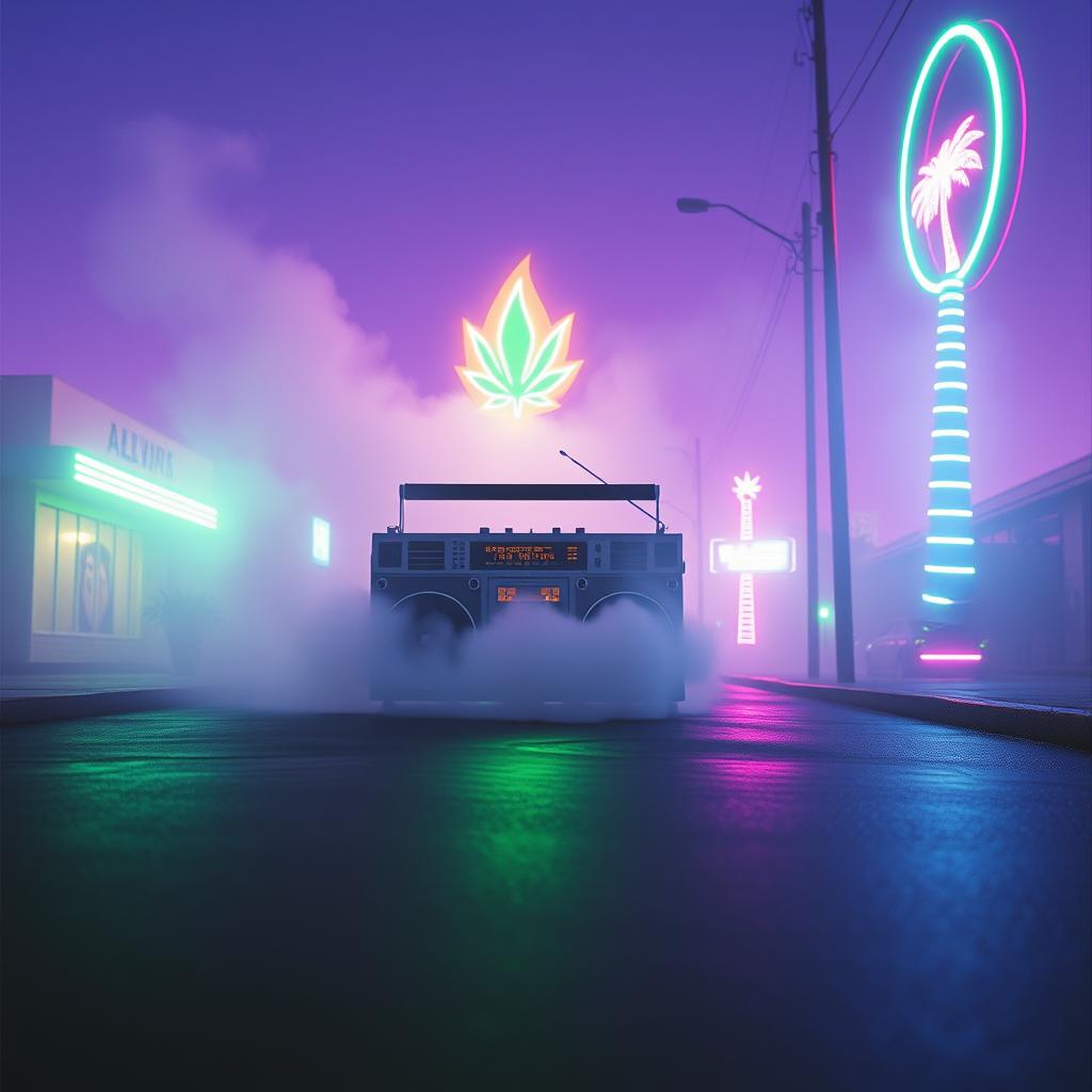 Smoke that blunt in the morning artwork