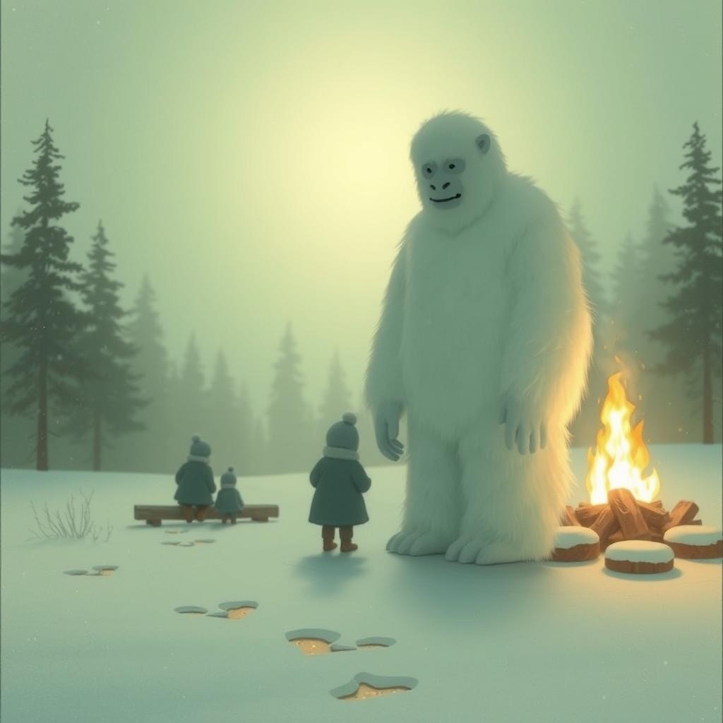 Christmas Yeti artwork